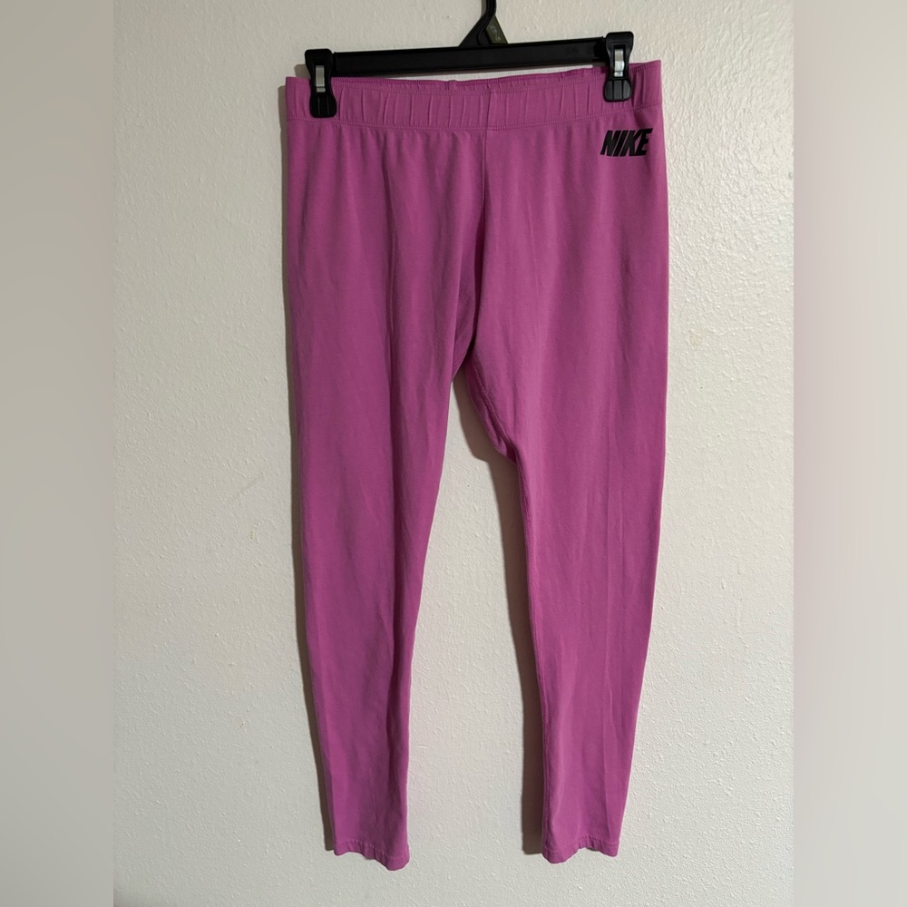 Nike Pink Leggings Athletic Fit
